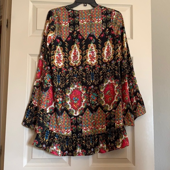 Show Me Your MuMu Black/Multicolor Dress - Picture 2 of 3